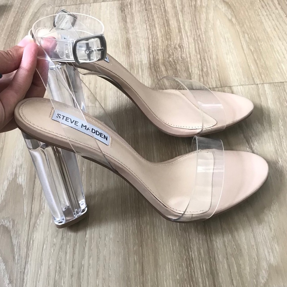 Clear Steve Madden